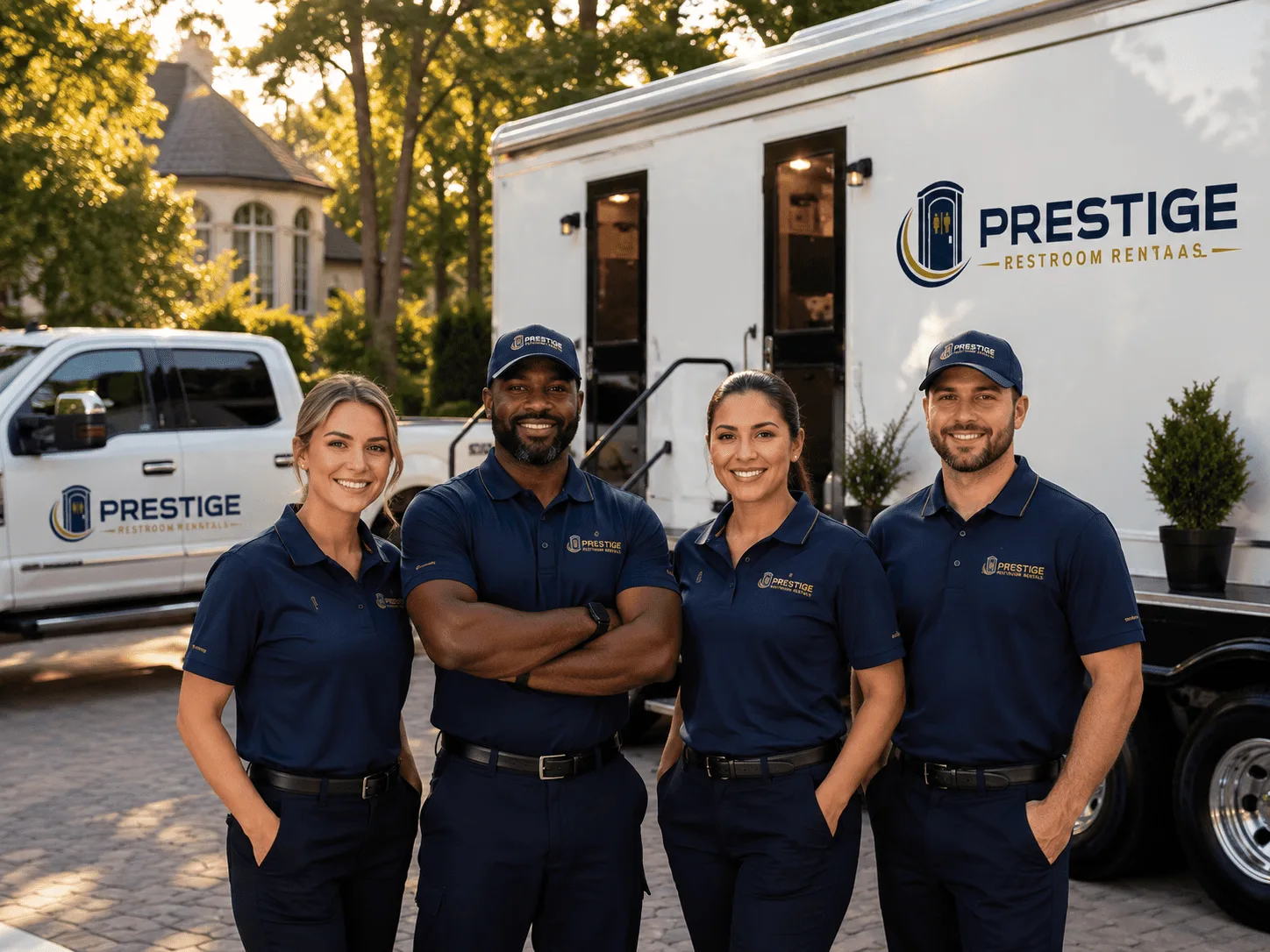 Trusted Luxury Portable Restrooms company in Hills, MN